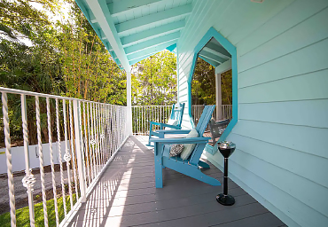 Wrap Around Porch at the Octagon Oasis